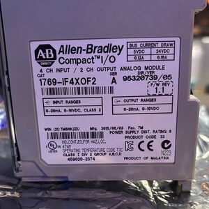 1769-IF4XOF2 / SER A/ VER 05 Compact I/O Module - Gray No BOX